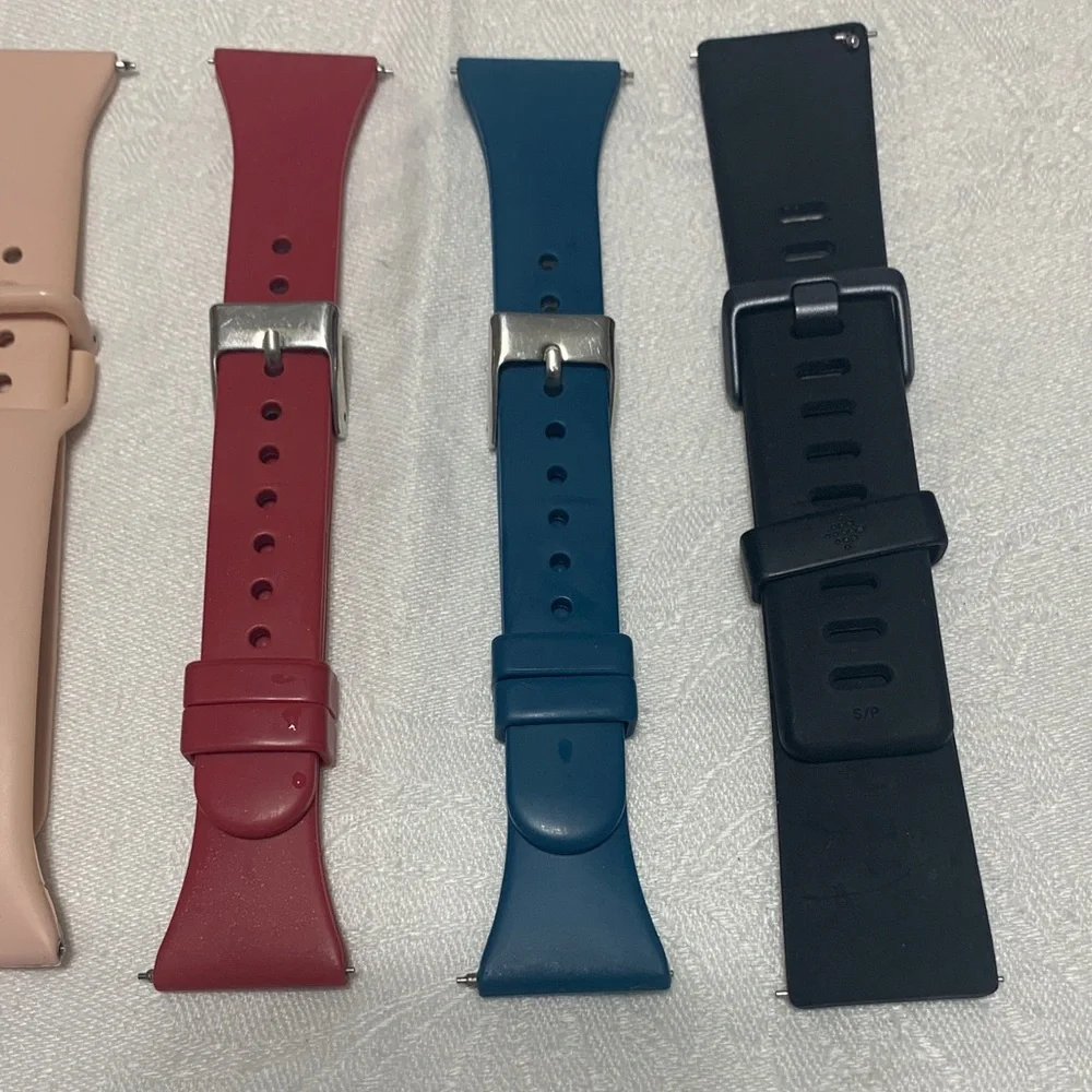 9 Fitbit Wristbands and Charger Set - Multi-Color (Device not included)